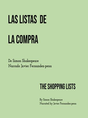 cover image of Las Listas de la Compra